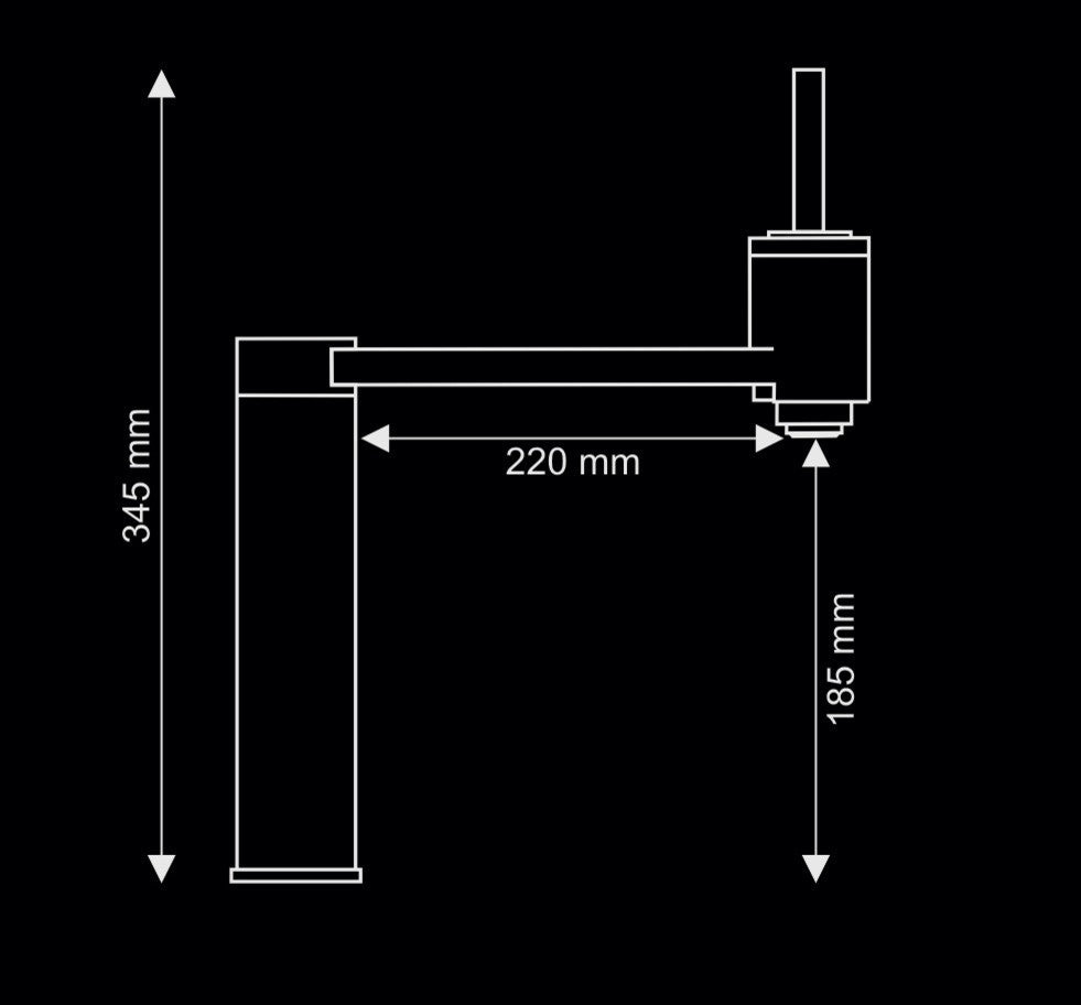 Joystick Faucet, Brushed Nickel
