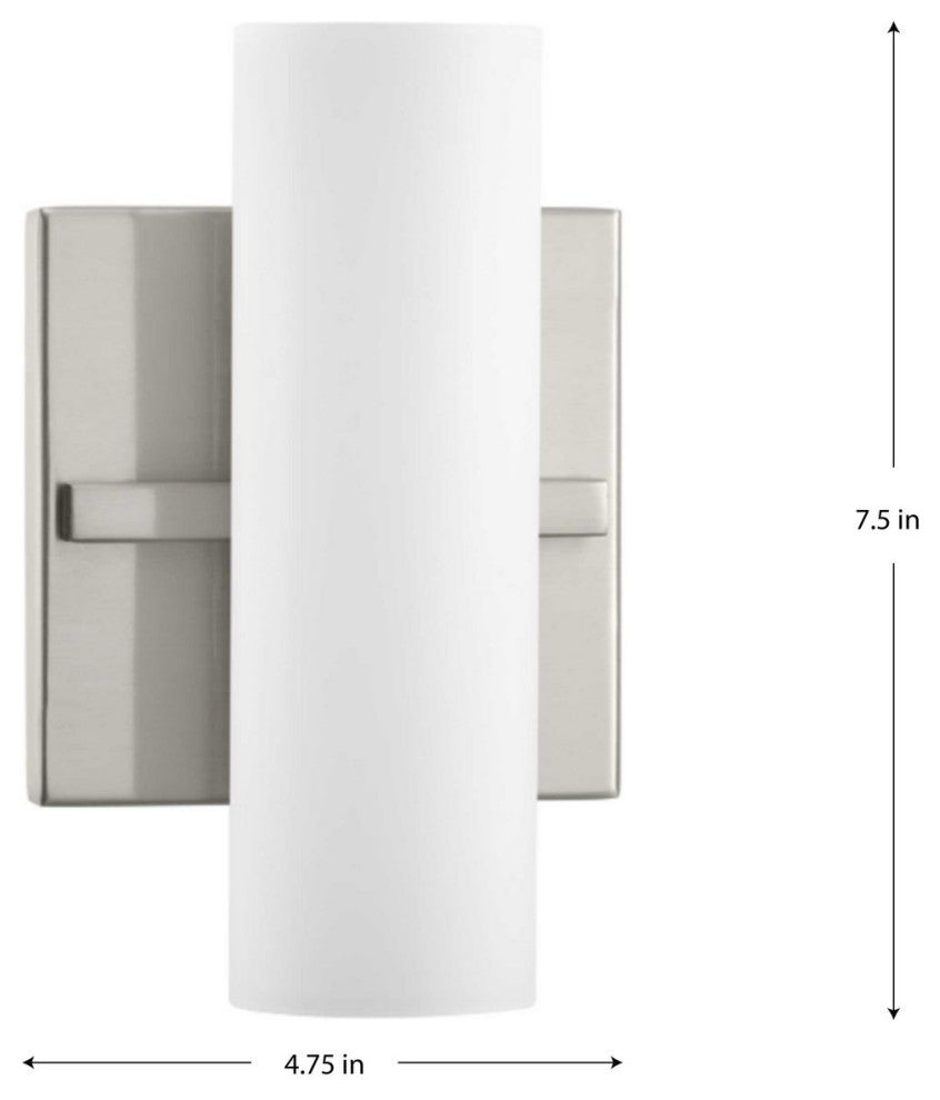 Colonnade LED 1-Light Bath/Vanity Light, Brushed Nickel