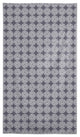 Small Dark Gray Medallions 58 x 102 Outdoor Tablecloth