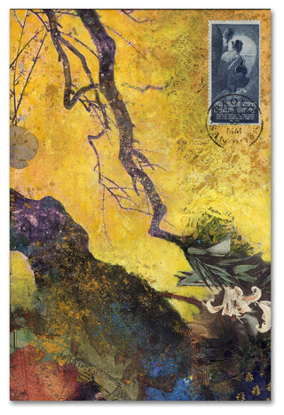Nick Bantock '124 Golden Bough' Canvas Art, 47x30