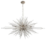 Varaluz 311N20 Orbital 20 Light 48"W Crystal Sputnik Chandelier - Gold Dust