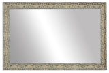 Maricopa Framed Wall Mirror, Ivory, 20"x48"