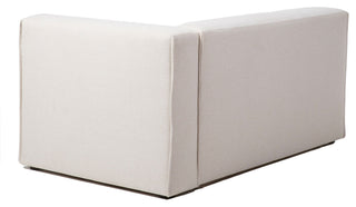 Premium 66" Upholstered Sectional Sofa, Beige