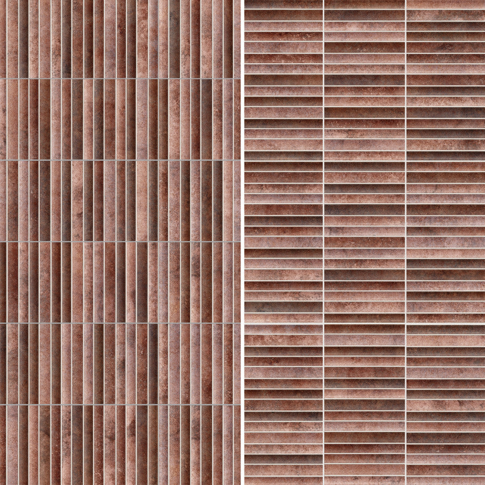 Rubik Garnet Ceramic Wall Tile