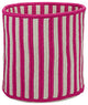 Colonial Mills Basket Baja Stripe Basket Magenta Round