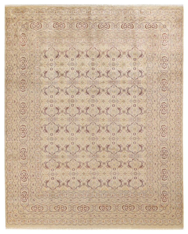 Anastasia, One-of-a-Kind Hand-Knotted Area Rug Ivory, 8'1"x10'0"