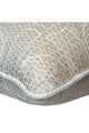 Snakeskin Print Square Cushion | Andrew Martin Curzon, Light Brown