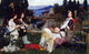 Henry Ryland Saint Cecilia 18"x27" Premium Canvas Print
