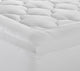 Fluffy Clouds 100% Cotton Plush 2" Loft Fiber Bed, Twin