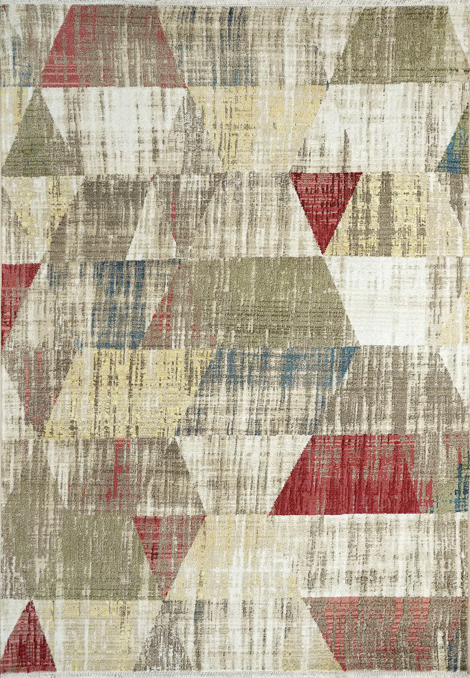 Dynamic Rugs Oxford Area Rug, Cream/Multi, 3.11x5.7