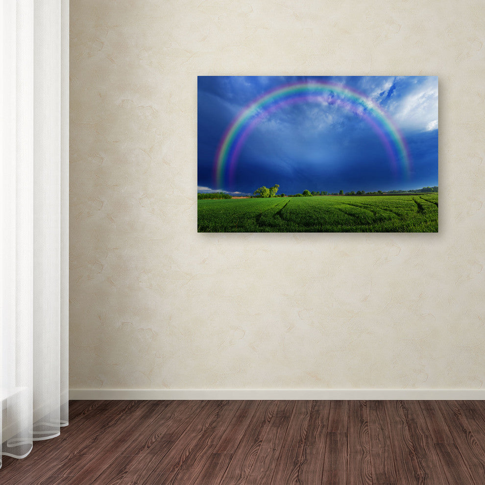'Lucky Rainbow' Canvas Art by Philippe Sainte-Laudy