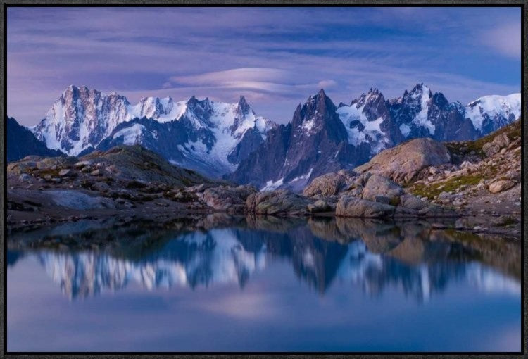 "Dreams Before The Dawn" Framed Canvas Giclee by Alexey Kharitonov, 31x21"