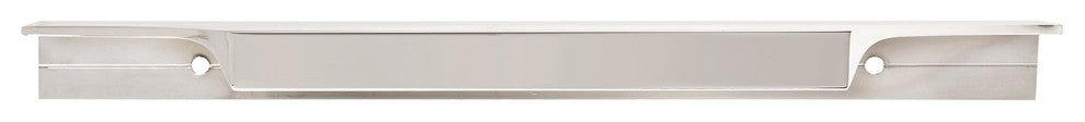 Extent 6-9/16" CTC Cabinet Edge Pull, Polished Chrome
