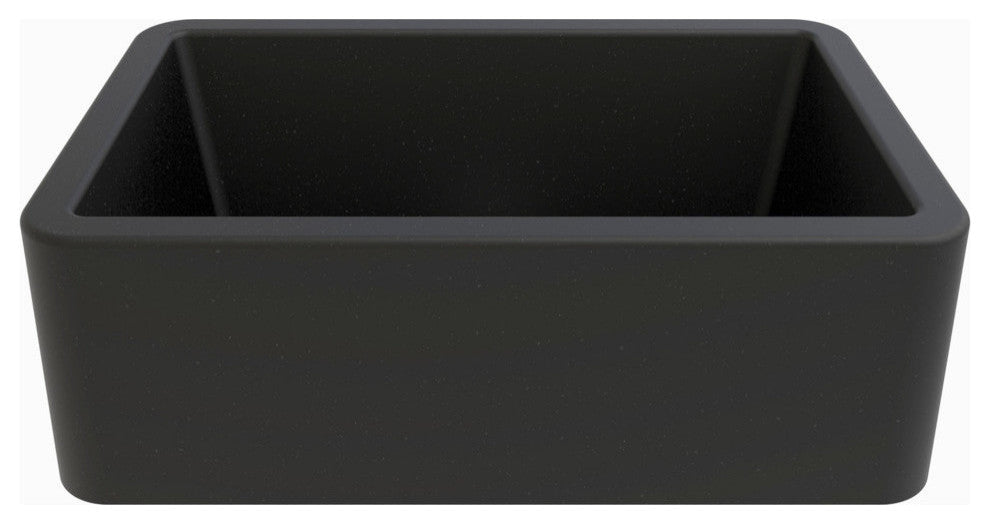 Apron Kitchen Sink 30"x19", Black Metallic