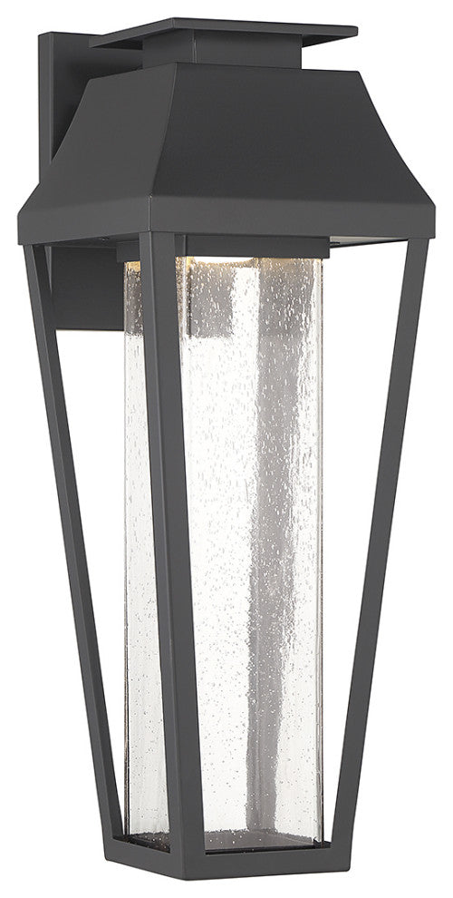 Brookline LED Outdoor Dark Sky Wall Lantern, Matte Black