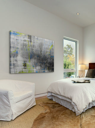 "Misty Lake" Fine Art Canvas Print, 36"x24"