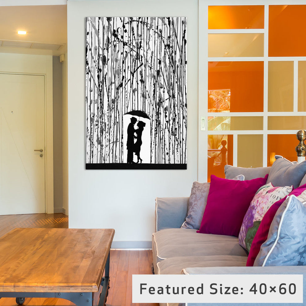 "Film Noir Gallery" by Marc Allante, 40x26x1.5"