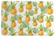 Laural Home Pineapple Tropics Memory Foam Rug