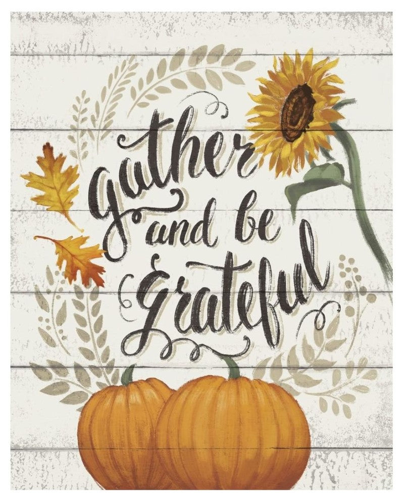 "Harvest Delight I on White" Digital Paper Print by Janelle Penner, 22"x26"