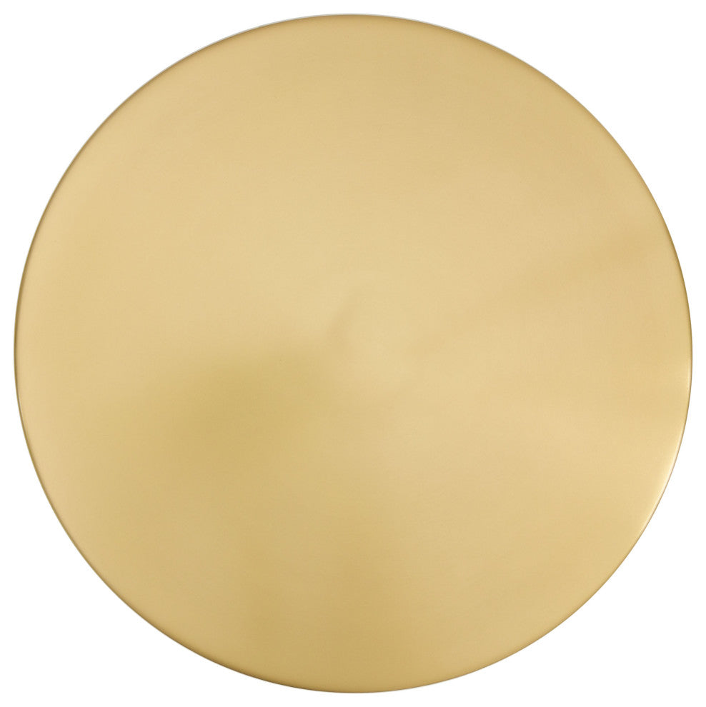 Derby Accent Table Brass