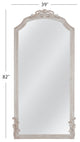 Coltrane Floor Mirror - Distressed White