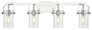 Pilaster 4 34.875" Bath Vanity-Light Polished Chrome