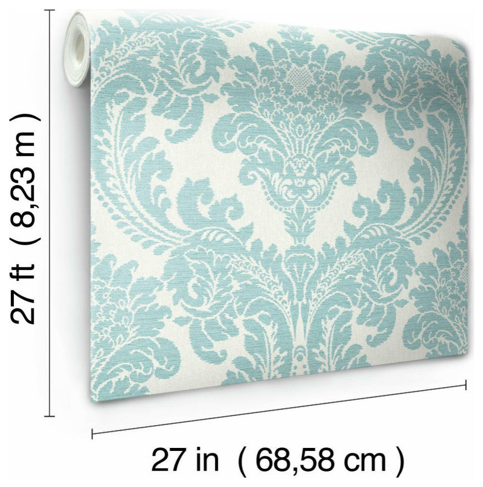 Tapestry Damask Wallpaper