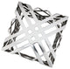 Carlisle Accent Table Aluminium