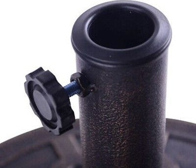 Costway 17.5'' Umbrella Base Stand Market Patio Standing Living Heavy Duty