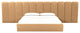 Palani Honey Velvet Wings - Queen or King (Set of 2) - Honey