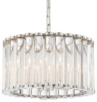 Crystorama Lighting Group ELL-B3004 Elliot 4 Light 15"W Pendant - Polished