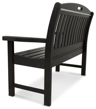 Polywood Nautical 48" Bench, Black