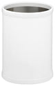 White 10.75" Round Waste Basket