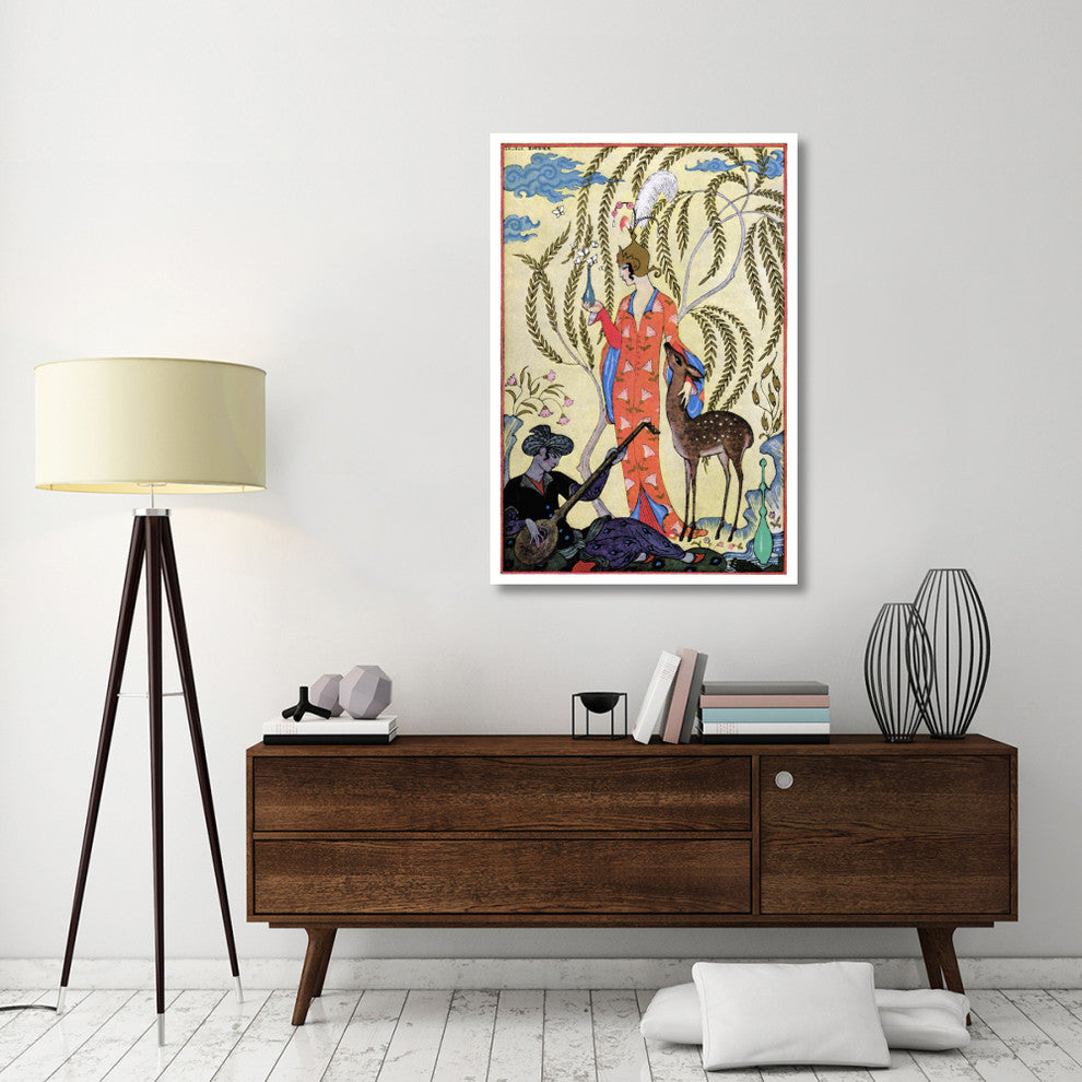 "Persia" Digital Paper Print by Georges Barbier, 34"x50"