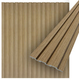 Waterproof Slat Panel, Natural Oak, Pack of 6
