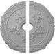 26"OD x 3 3/4"ID x 1 1/2"P Attica with Rose Ceiling Medallion, Two Piece