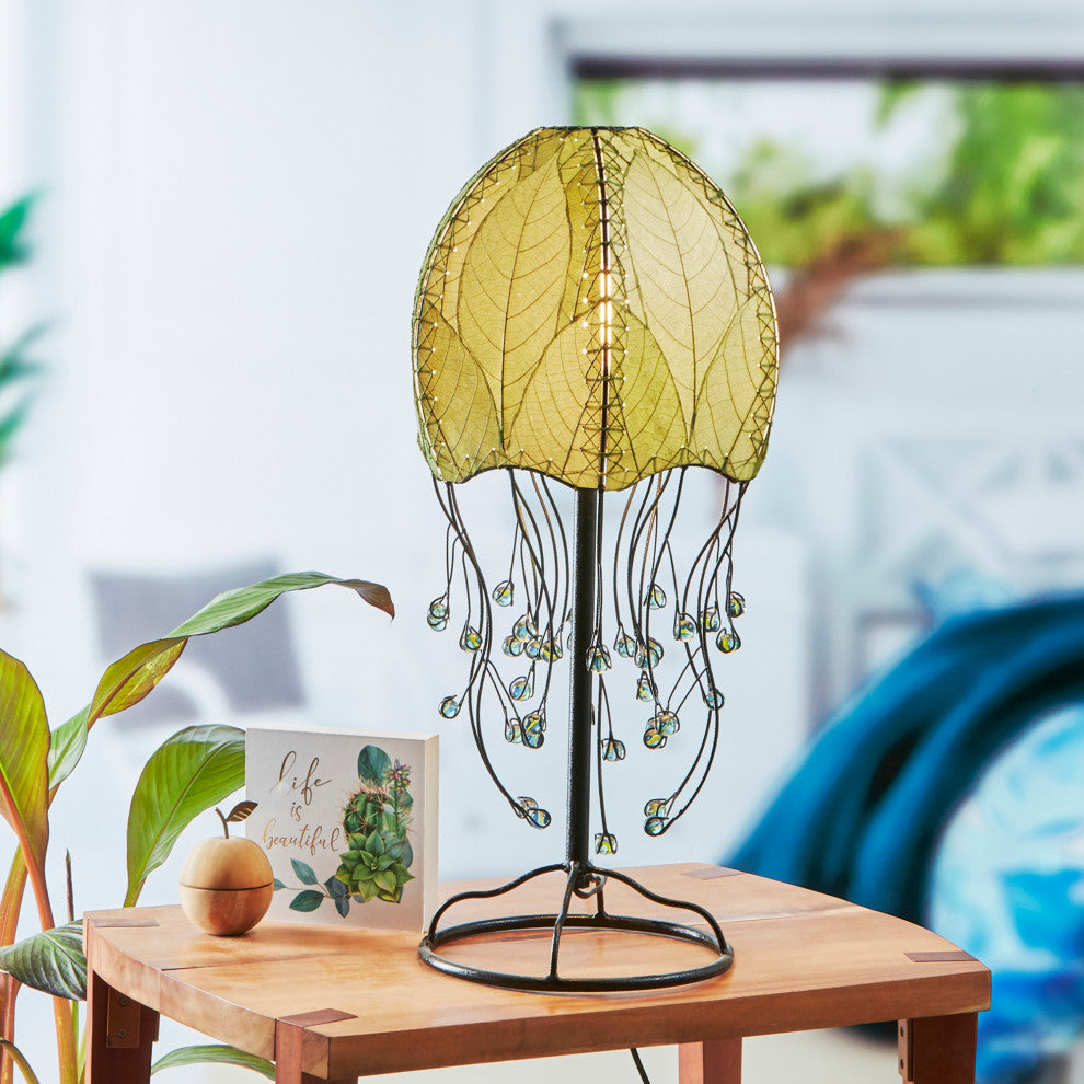 Jellyfish Table Lamp Green