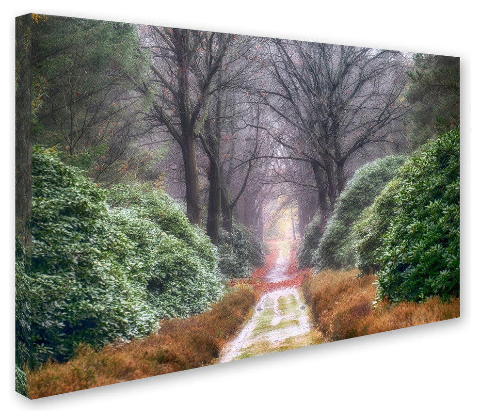 Cora Niele ''Rhododendron Lane'' Canvas Art