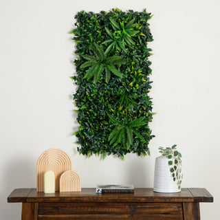 Lifestyle shot: vertical panel shown in interior setting with decor, full panel visible.