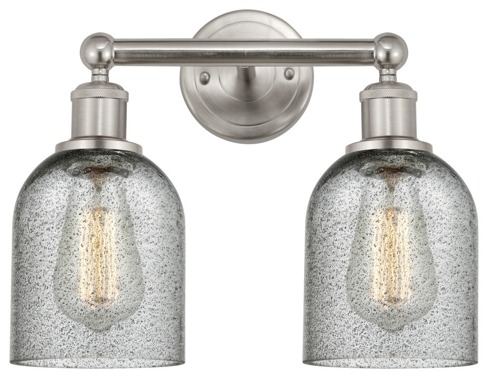 Innovations 616-2W-SN-G257 2 Light Bath Vanity Light, Brushed Satin Nickel