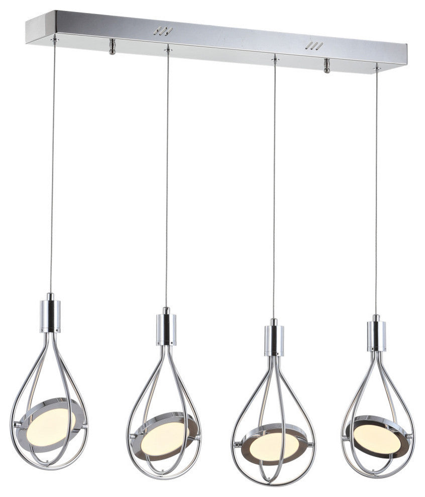 Orion Adjustable 1-Light Cluster Pendant, 29