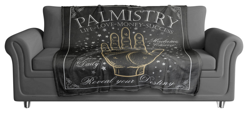 Palmistry Sign 6 50"x60" Coral Fleece Blanket
