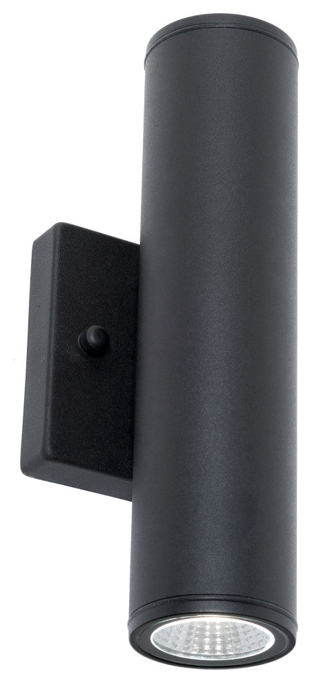 Beverly Outdoor LED Wall Sconce, Black, 10"