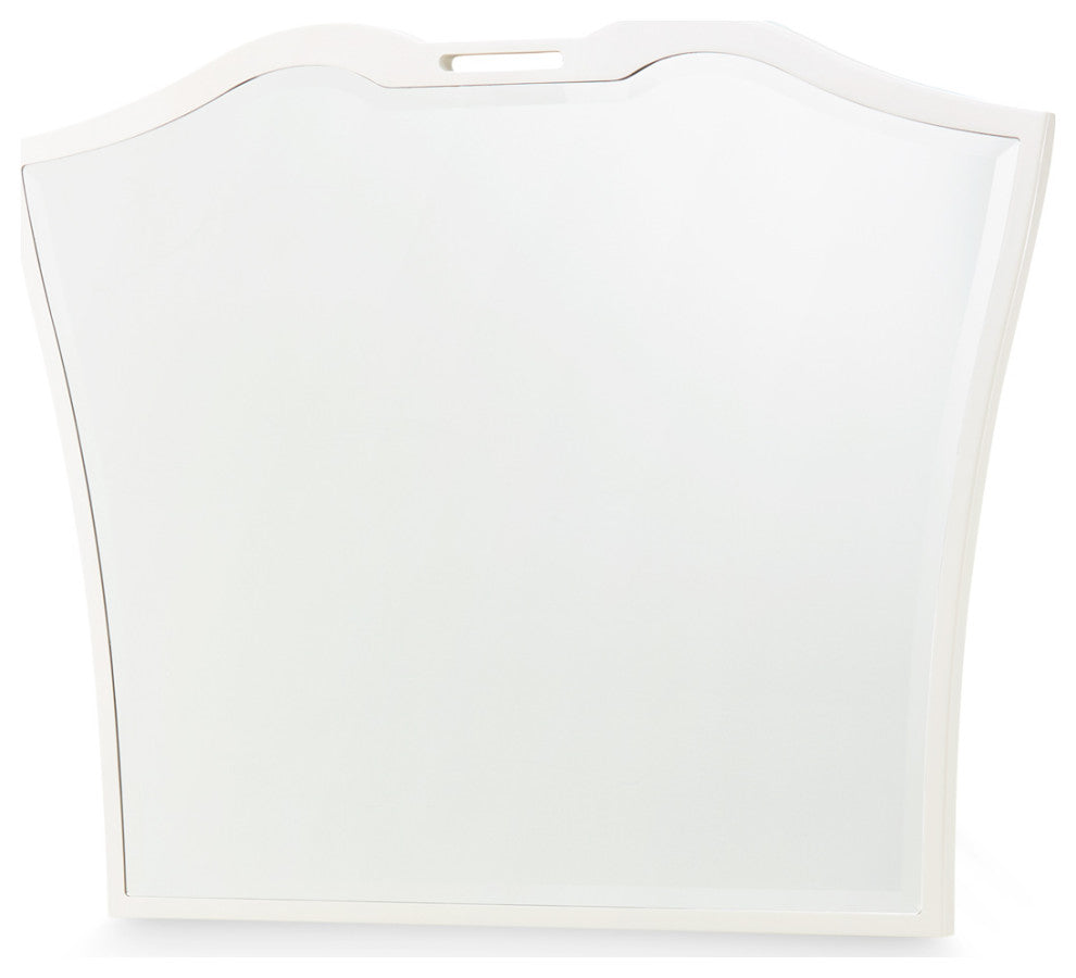 La Marisia Dresser Mirror, Creamy Pearl