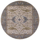 Ahgly Company Indoor Round Mid-Century Modern Area Rugs, 7' Round