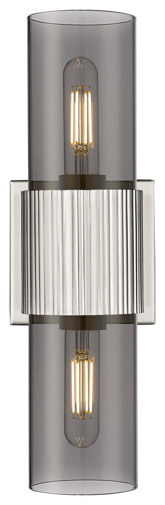 Innovations Bolivar 2 5" Bath Vanity-Light Satin Nickel