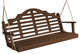 Cedar Marlboro Swing, Mushroom Stain, 6 Foot