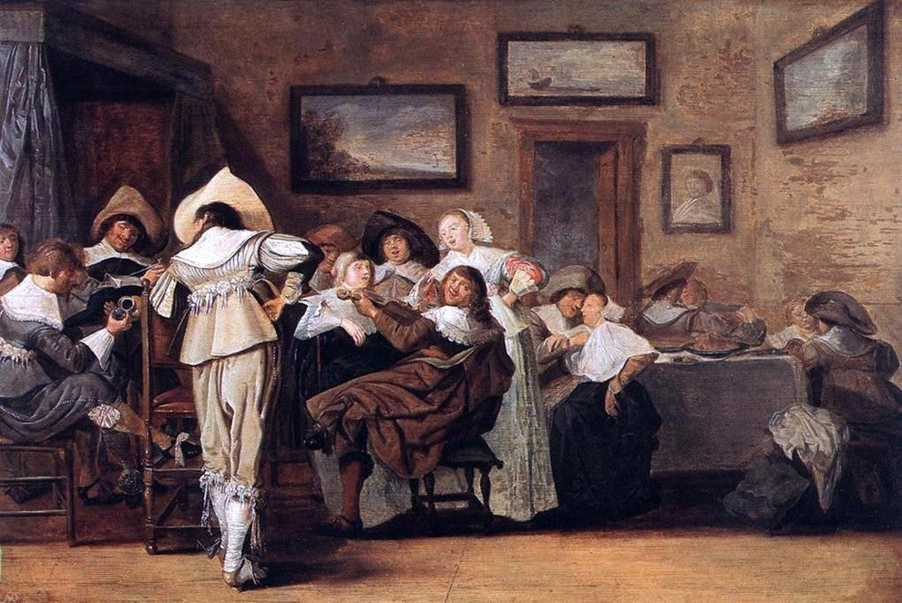 Dirck Hals Merry Company Wall Decal