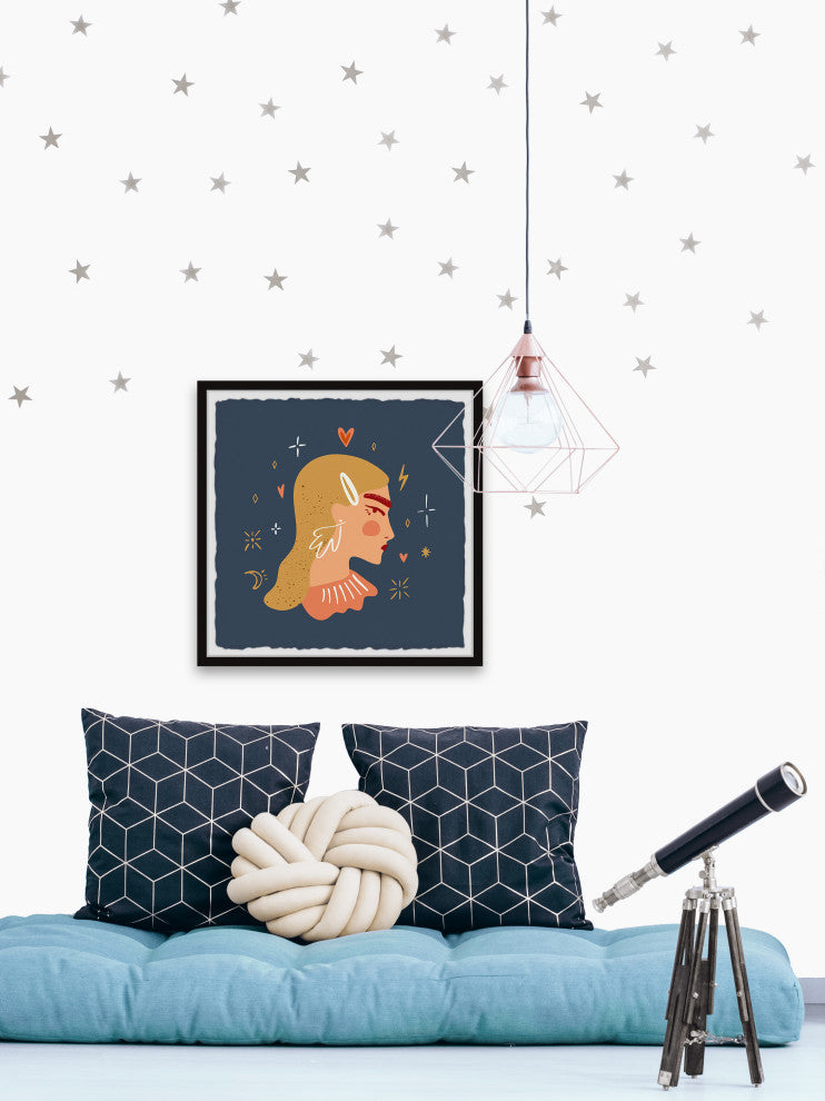 "Gift of Dreams" Framed Painting Print, 24x24