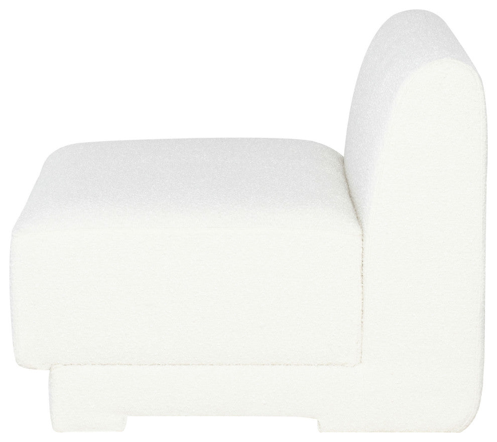 Seraphina Buttermilk Boucle Fabric Modular Sofa, HGSN393